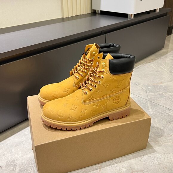 Timberland Other - Timberland Louis Vuitton Wheat Monogram Boots